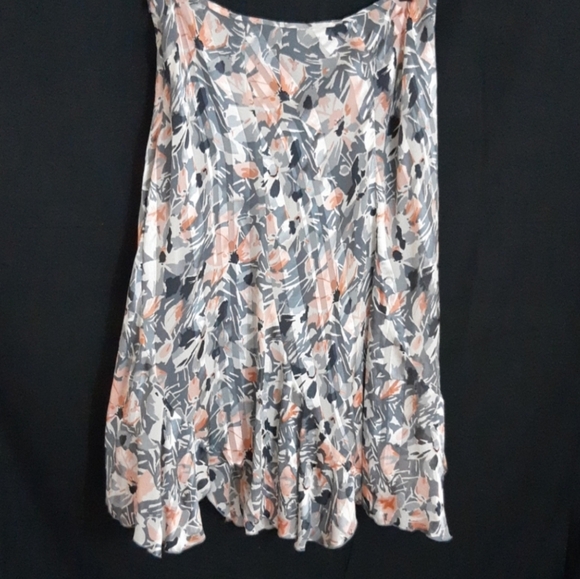 Vintage Anne Klein 100% Silk Printed Skirt - Picture 5 of 8